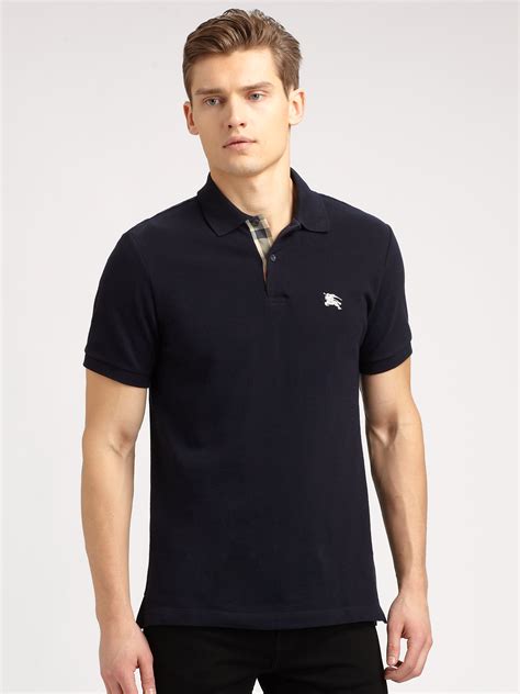 burberry polo navy|burberry polo shirt outlet.